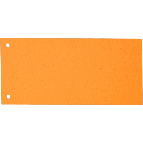 Разделитель картонный 105х230 оранжевый (100 шт.) - Фото 1