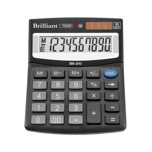 Калькулятор Brilliant BS-210 /10р/ - Фото 1