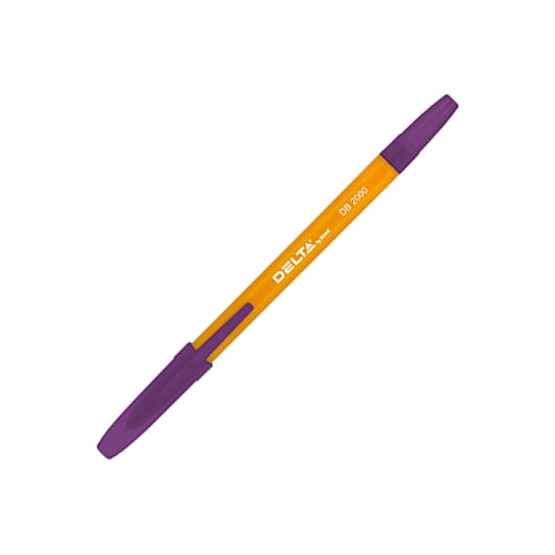 Ручка кулькова Delta 2000 фіолетова 0,5 - Фото 1