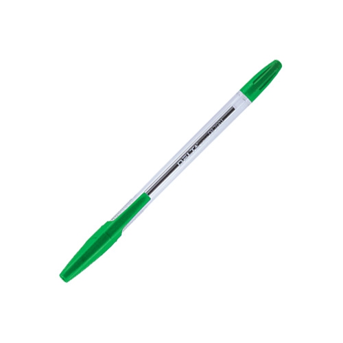 Ручка кулькова Delta 2001 зелена 0,7 - Фото 1