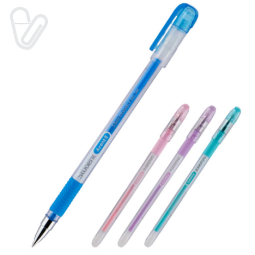 Ручка гелева пиши-стирай Axent Student синя 0.5мм - Фото 1