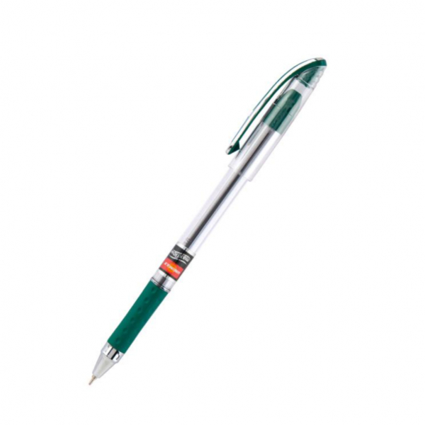 Ручка масляна 0,7 мм 2 км Maxflow UNIMAX, зелена - Фото 1