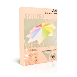 Бумага цветн. А4 160г/м2 паст. персиковый Spectra Color Peach 150 250л.