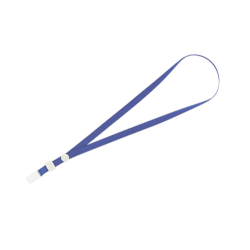 Шнурок для бейджа з кліпом синій BM.5426-02 (50шт./уп.)