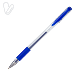 Ручка гелева Buromax синя 0,7 BM.8349-01 - Фото 2