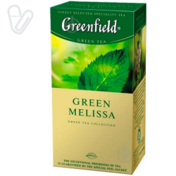 Чай Грінфілд Green Melissa (25 пак./пак.)