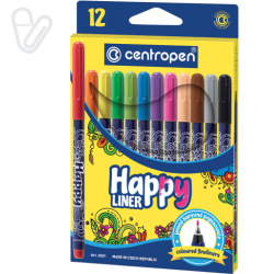Набір лінерів 2521 HAPPY, 12 кольорів