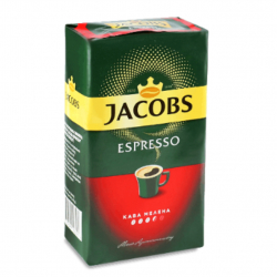 Кава мелена вакуум Espresso JACOBS MONARCH 450г - Фото 2