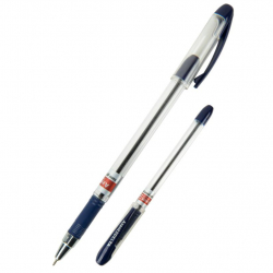 Ручка масляна 0,7 мм 2,5 км DB2062 AXENT, синя - Фото 2