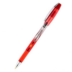Ручка масляна 0,7 мм 1,5 км Ultraglide UNIMAX, червона - Фото 2