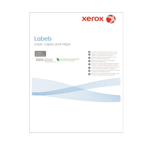 Наклейки папер. R97400 Xerox Labels (1) 210,0*297,0 (100 арк) - Фото 1