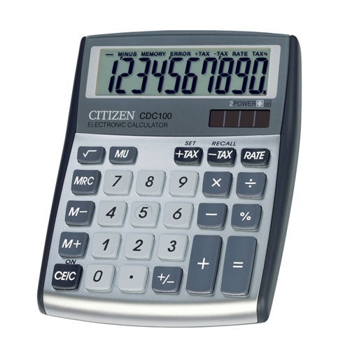 Калькулятор Citizen CDC-100 /10р/ - Фото 1