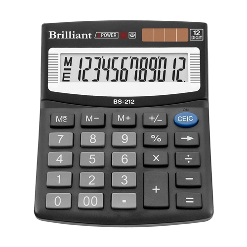 Калькулятор Brilliant BS-212 /12р/ - Фото 1