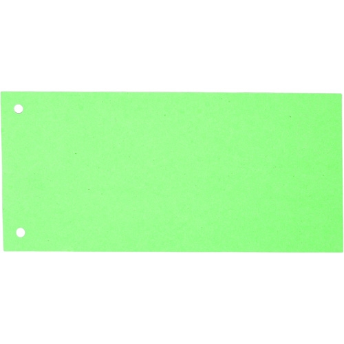 Разделитель картонный 105х230 зеленый (100 шт.) - Фото 1