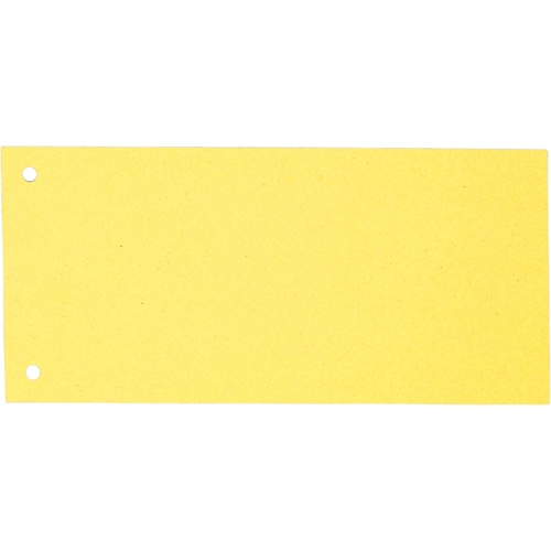 Розділювач картонний 105х230 жовтий Donau (100 шт.) - Фото 1