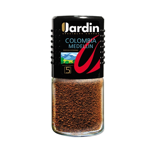 Кава розчинна JARDIN Colombia Medelin 95г скл. банка - Фото 1