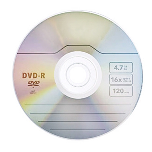 Диск DVD-R 4.7Gb 16x cake box printable (50шт) - Фото 1