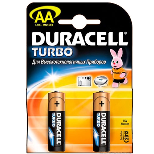 Батарейки АА Duracell LR-6 MN 1500 (2шт.) - Фото 1