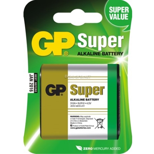 Батарейка 3LR12 GP Super Alkaline - Фото 1