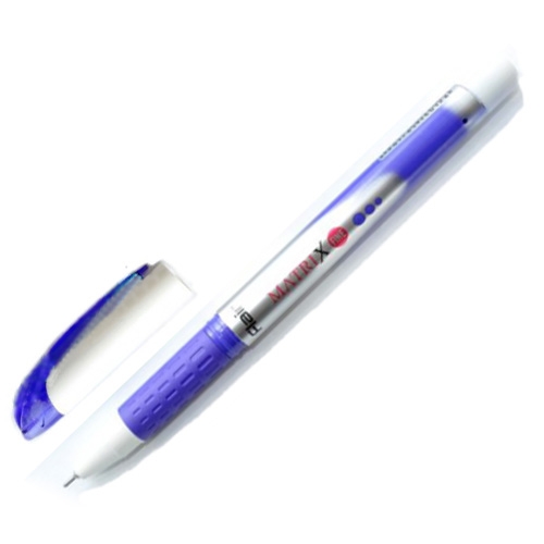 Ручка гелева Flair Matrix gel синя 0,7мм 854 (10шт/пак) - Фото 1