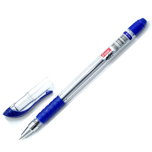 Ручка масляна Flair Spin синя 0.5мм 858 - Фото 1