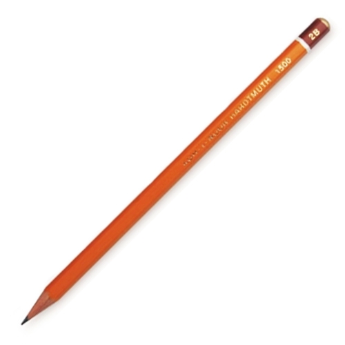 Олівець графітний 2В K-I-N 1500 (12шт./пак.) - Фото 1