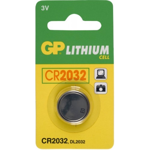 Батарейка літієва для материнських плат GP Batteries 5xBL (CR2032-U5) 5шт/пак - Фото 1