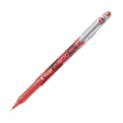 Ручка гелева Pilot червона BL-P50-R 0,5 мм - Фото 1