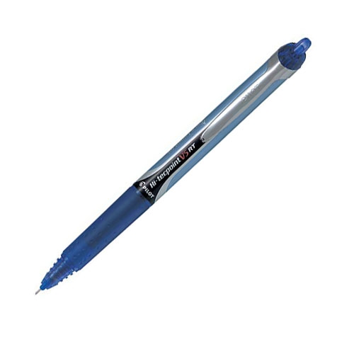 Ручка капілярна автом. синя 0,5 мм BXRT-VB-5-L “Hi-Tecpoint V5 RT” - Фото 1