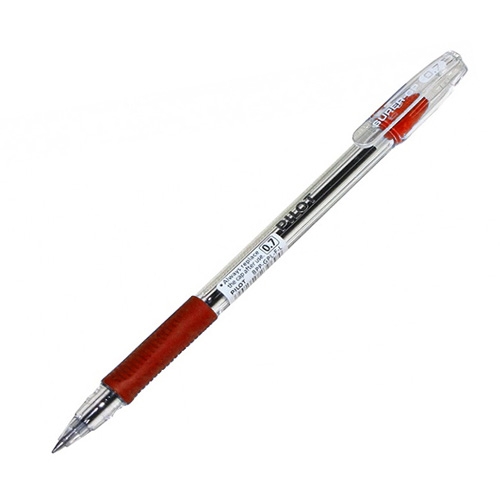 Ручка кулькова червона 0,7 мм BPP-GPL-F, M-R - Фото 1