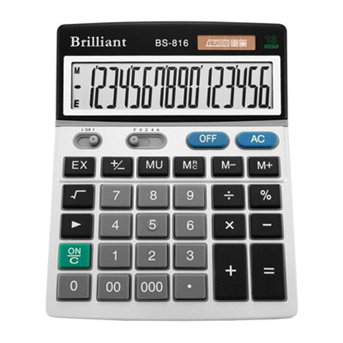Калькулятор Brilliant BS-816 / 16р / - Фото 1