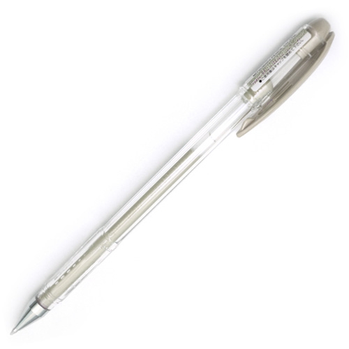 Ручка гелева uni-ball Signo ANGELIC 0,7мм срібляста - Фото 1
