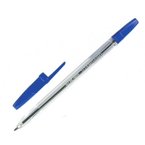 Ручка кулькова Economix Standard синя 0,5мм - Фото 1