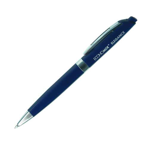 Ручка кулькова автом. Eсonomix Elegans синя 0.5мм асорті - Фото 1