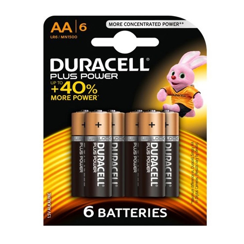 Батарейки АА Duracell LR-6 MN 1500 (6шт.) - Фото 1