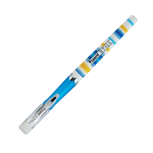 Ручка кулькова Axent Still синя 0,5 - Фото 2