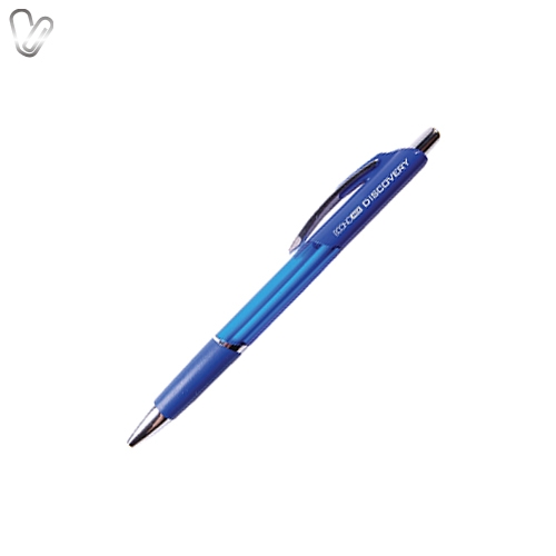 Ручка шариковая автом. Eсonomix Discovery синяя 0.5мм - Фото 1