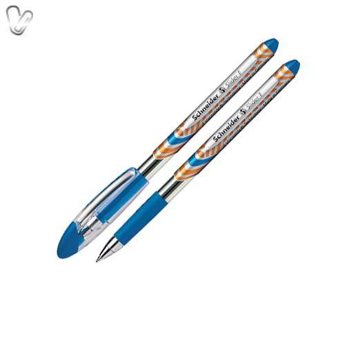 Ручка масляна Schneider Slider  F 0,5мм синя - Фото 1