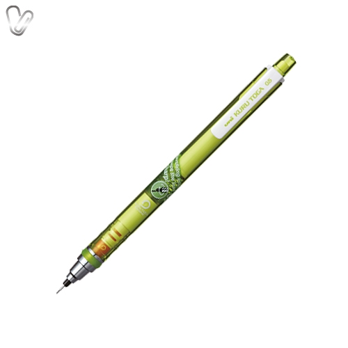 Олівець механічний UNI Kuru Toga 0,5мм, зелений - Фото 1