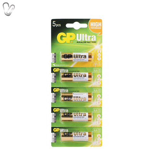 Батарейки АА GP Ultra LR06 1.5V  (5 шт/пак) - Фото 1
