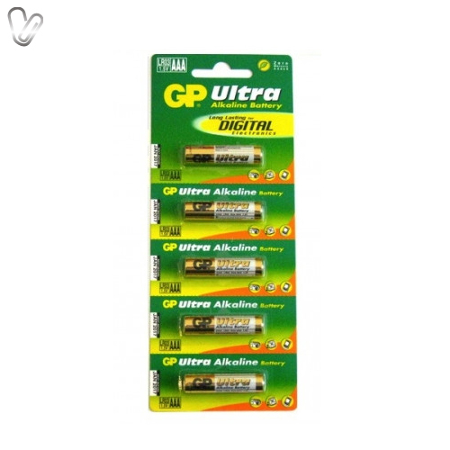 Батарейки ААA GP Ultra LR03 5 шт/бліст - Фото 1