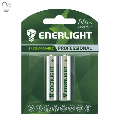 Аккумулятор Enerlight Professional AA 2700mAh. (2шт.) - Фото 1