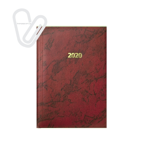 /Щоденник дат. 2020 BASE(Miradur), A5, 336 стор., коричневий - Фото 1