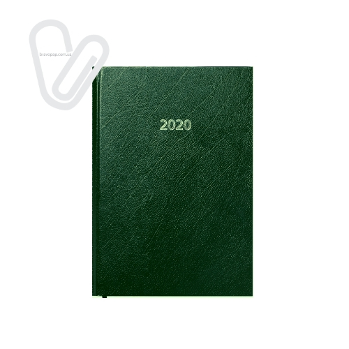 Щоденник дат. 2020 STRONG, A5, 336 стор., зелений - Фото 1