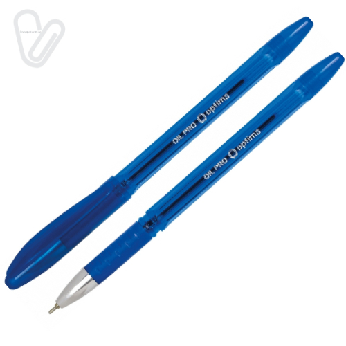Ручка масляна OIL PRO синя 0,5мм - Фото 1