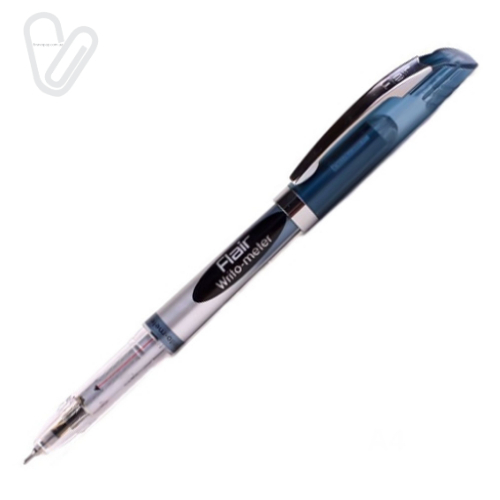 Ручка масляная Flair Writometer ball черная 0.5мм 743 10км - Фото 1