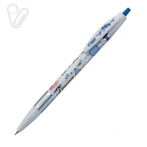 Ручка шариковая автом. Flair Passion синяя 0.7мм 964F - Фото 1