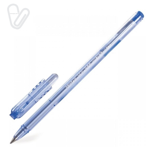 Ручка масляна My-Pen Vision синя 1мм - Фото 1