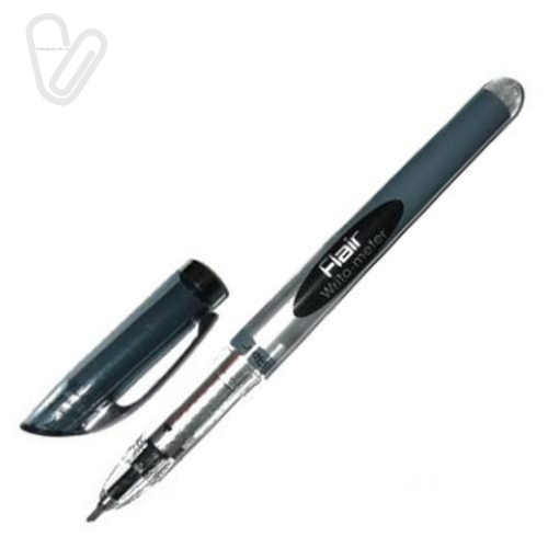Ручка гелева Flair Writometer gel чорна 0,7мм 747A 1.5км - Фото 1