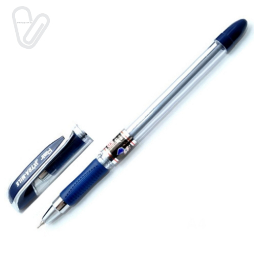 Ручка масляна Flair Xtra-mile синя 0,7мм 1117 - Фото 1
